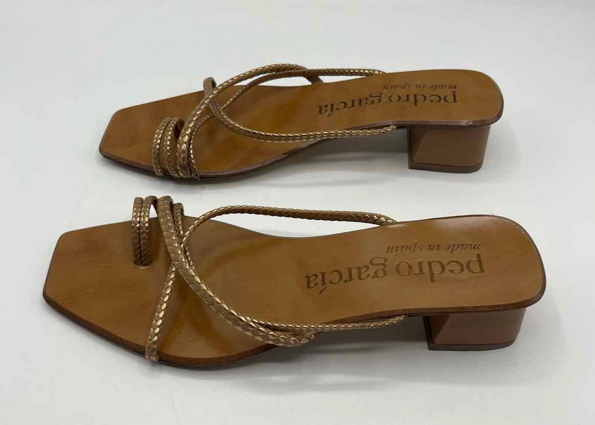 Pedro Garcia Brown and Gold Size 37 Shoes