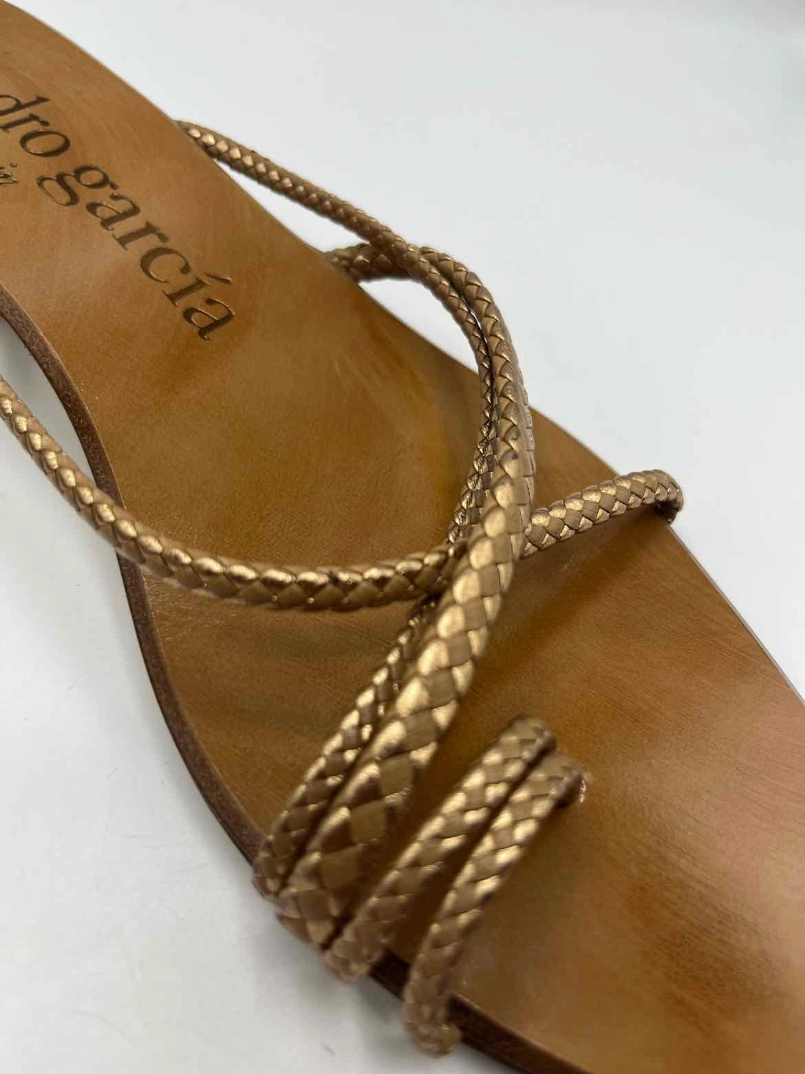Pedro Garcia Brown and Gold Size 37 Shoes