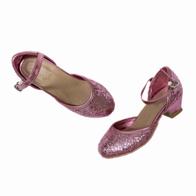 PREMIUM PINK SPARKLE HEELS - SIZE 11/12