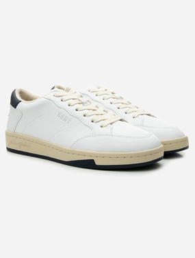 Prepus Leather Sneaker White Marine