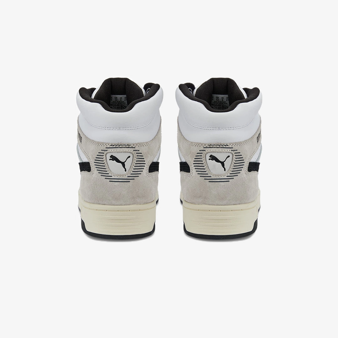 Puma | SLIPSTREAM MID HERITAGE  { WHITE/BLACK
