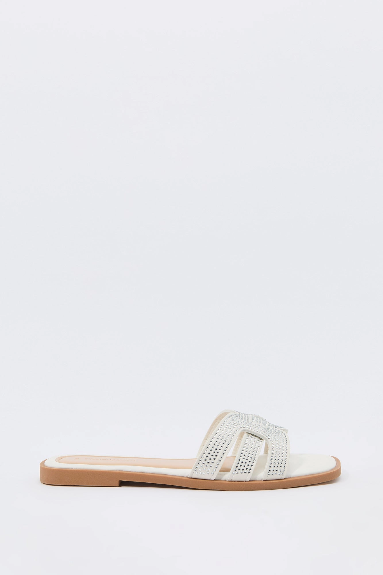 Rhinestone Band Sandal
