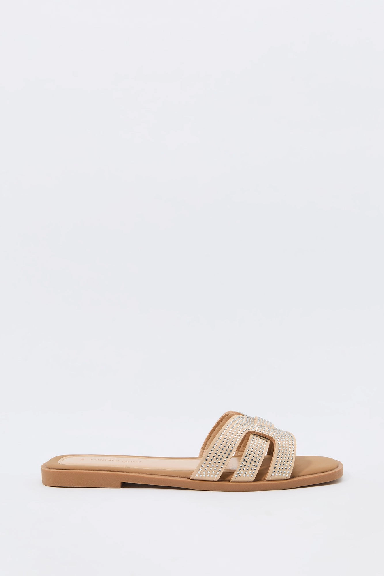 Rhinestone Band Sandal