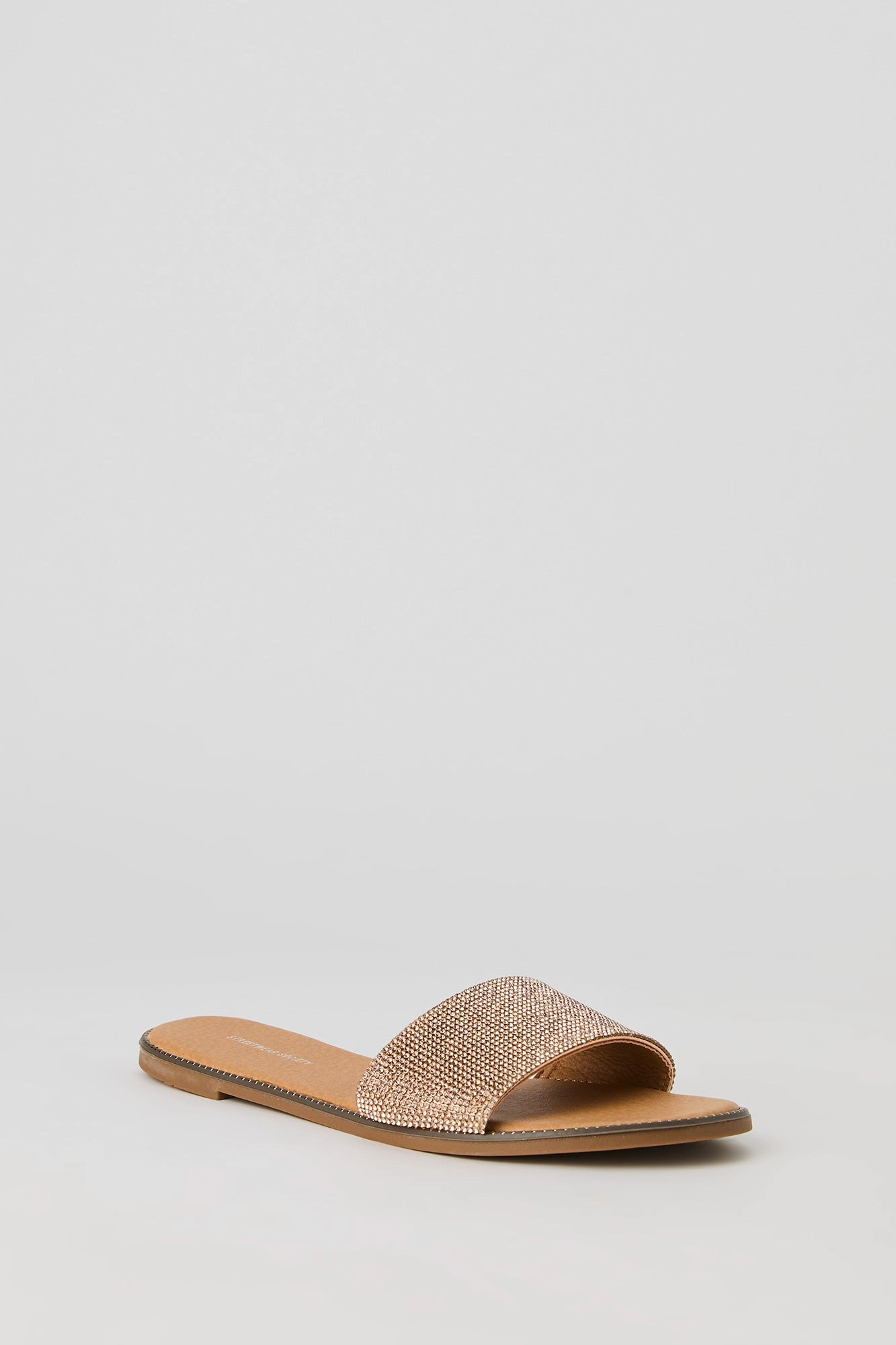 Rhinestone Slide Sandal