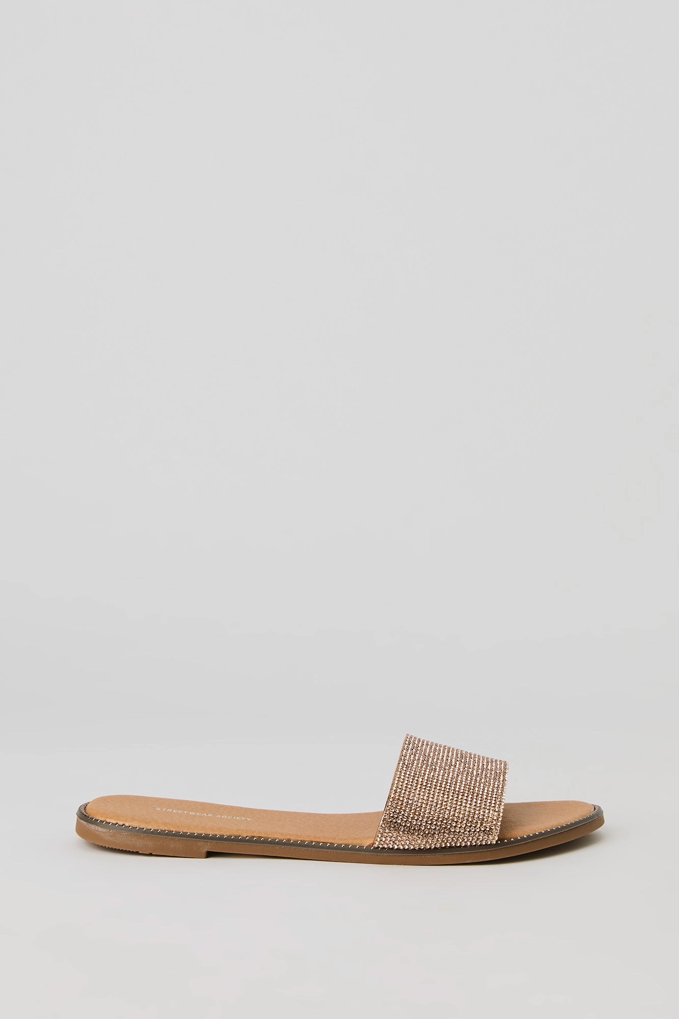 Rhinestone Slide Sandal