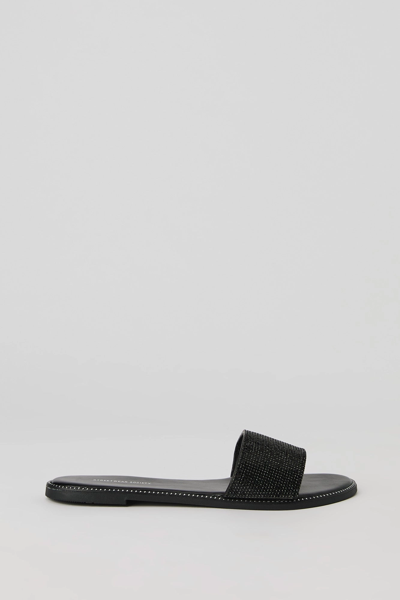 Rhinestone Slide Sandal