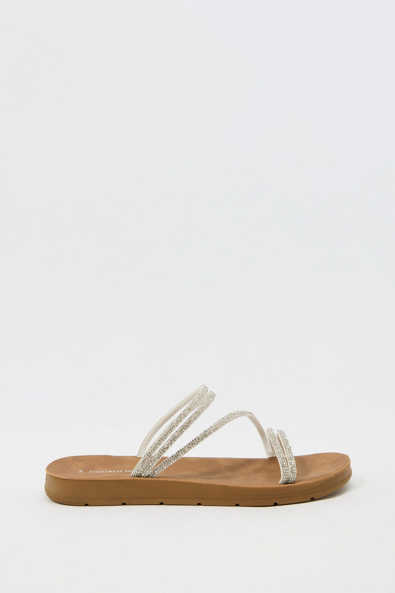 Rhinestone Strappy Sandal
