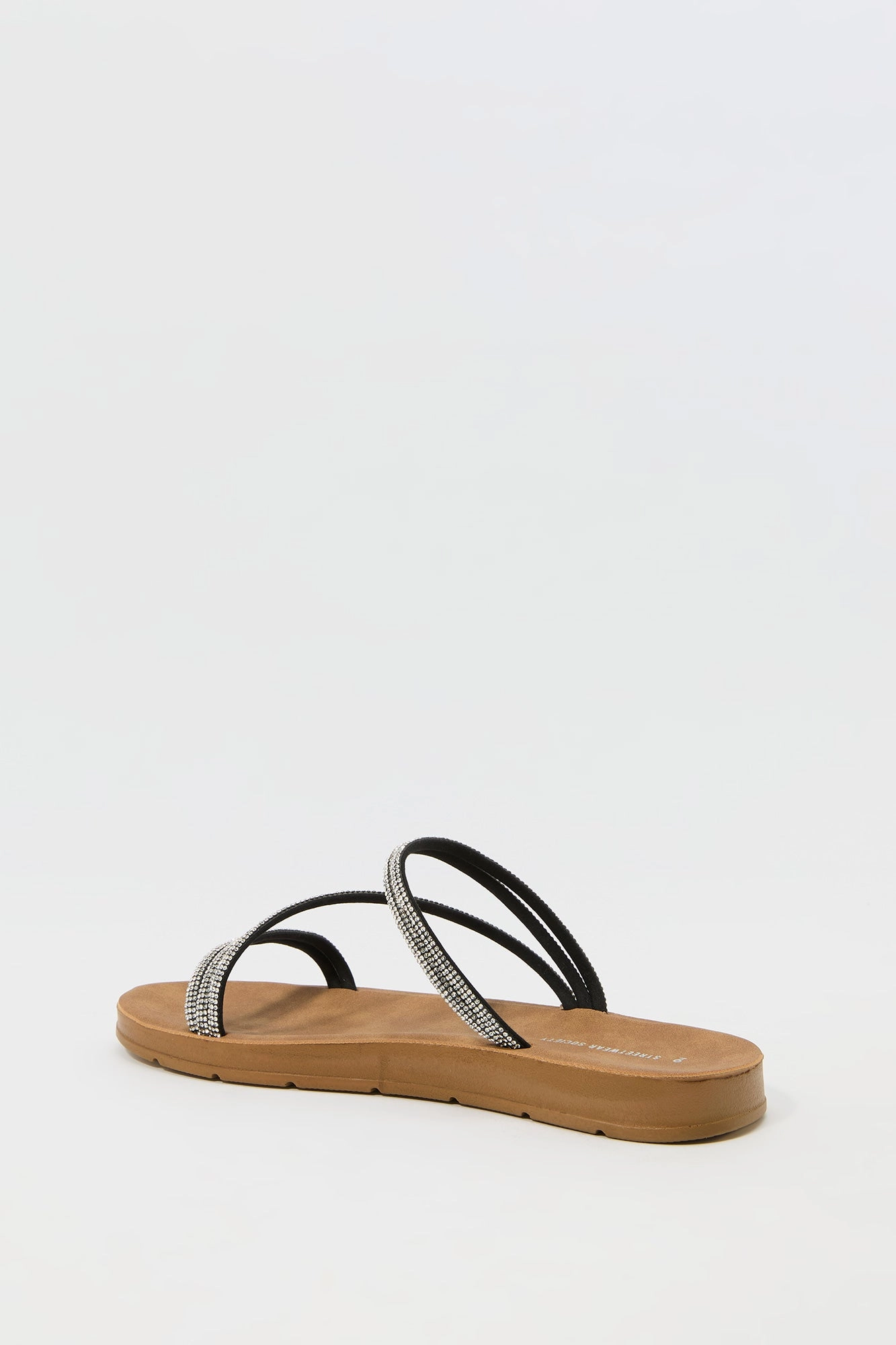 Rhinestone Strappy Sandal