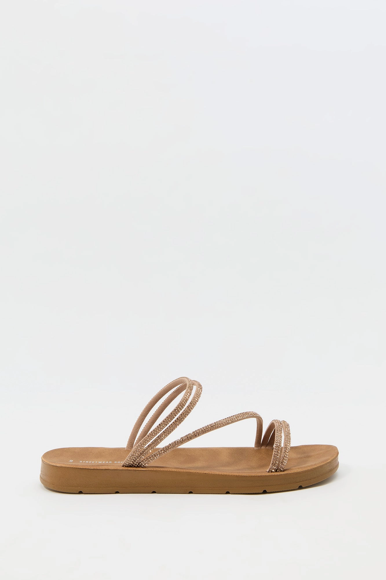 Rhinestone Strappy Sandal
