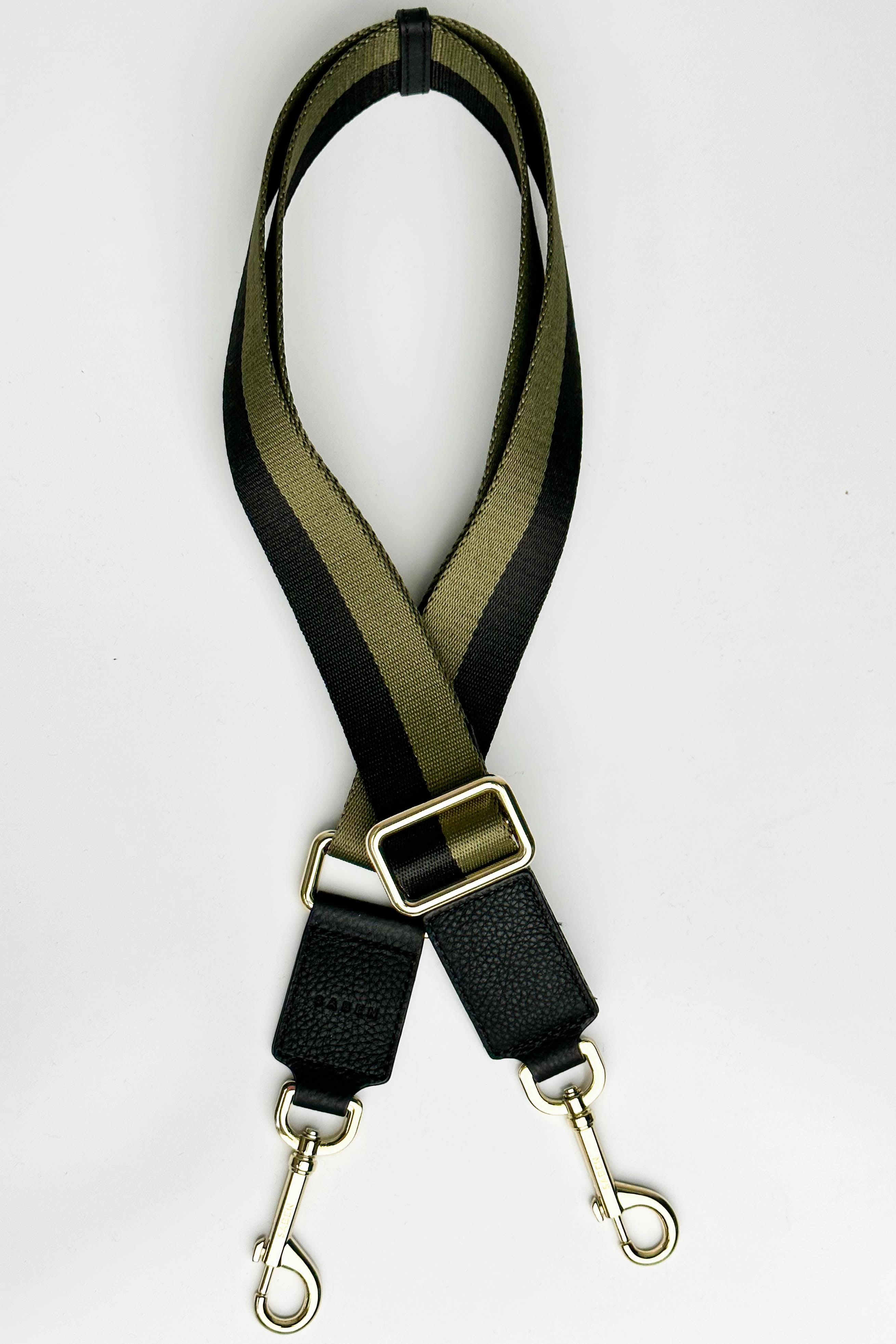 Saben Feature Strap Webbing Khaki Black Strap
