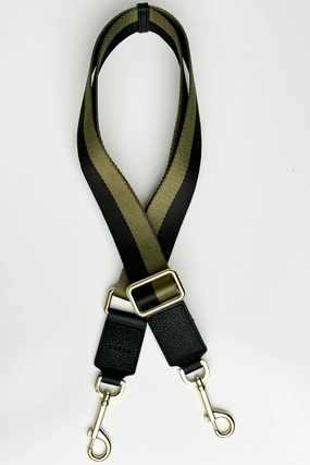 Saben Feature Strap Webbing Khaki Black Strap