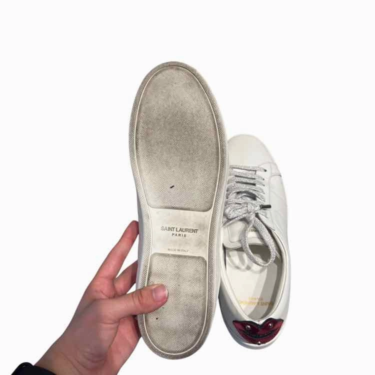 Saint Laurent White Size 40 Shoes