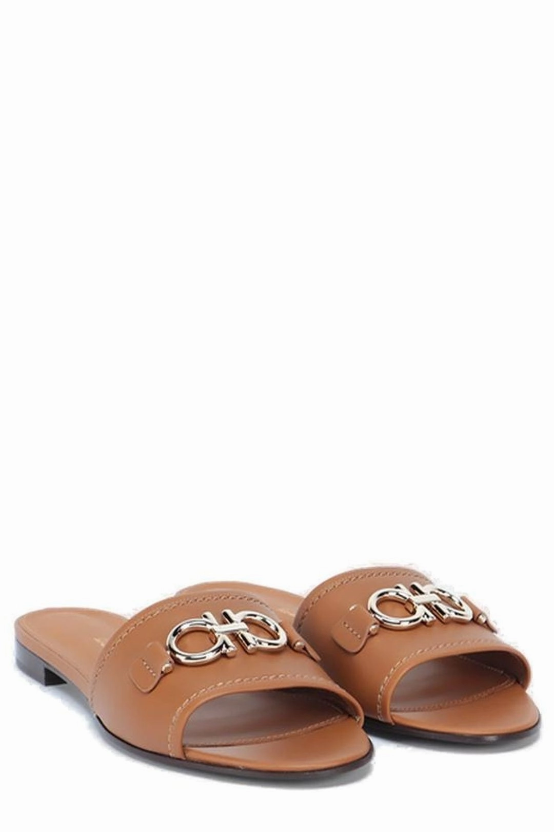 Salvatore Ferragamo Gancini Slide Sandals