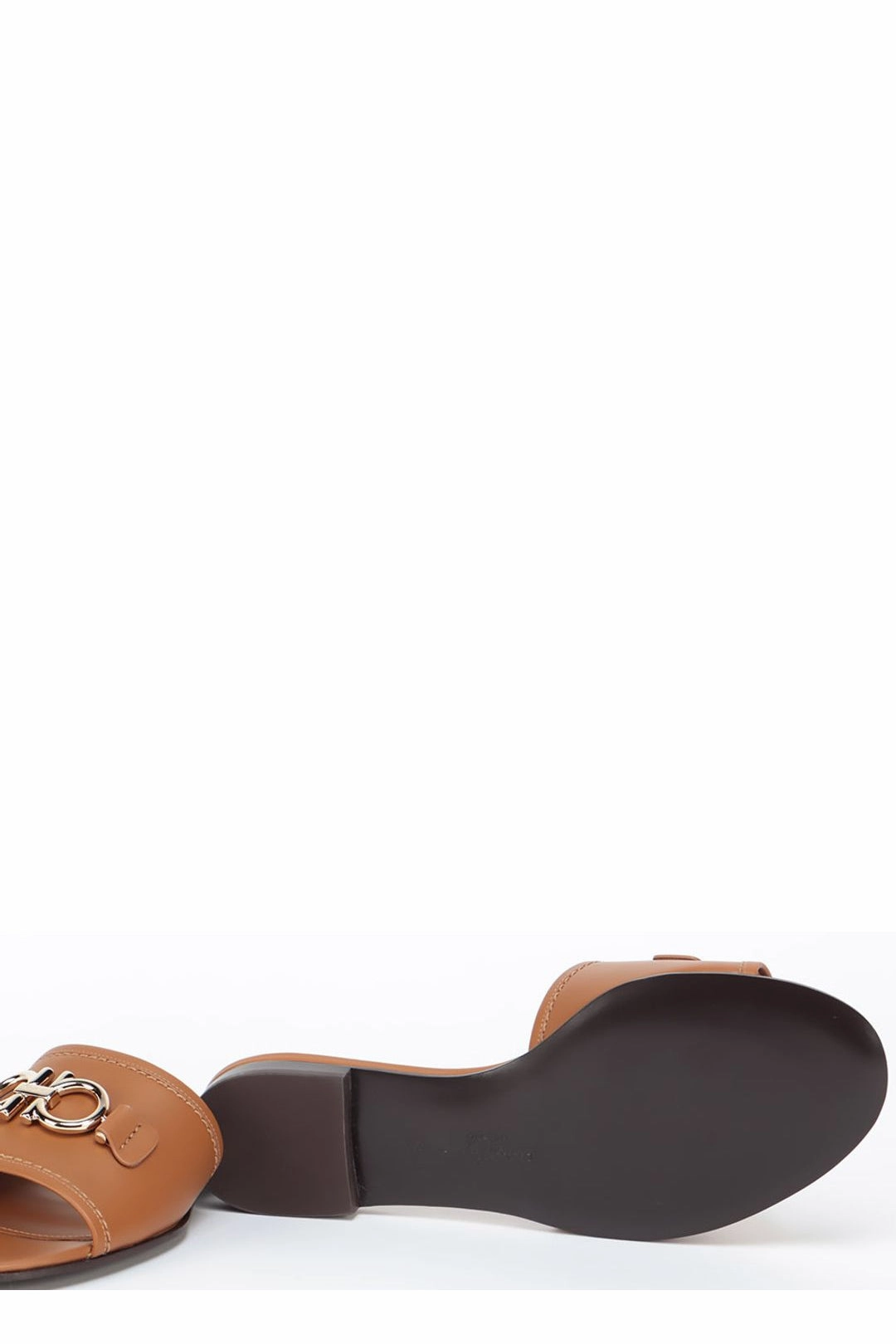 Salvatore Ferragamo Gancini Slide Sandals