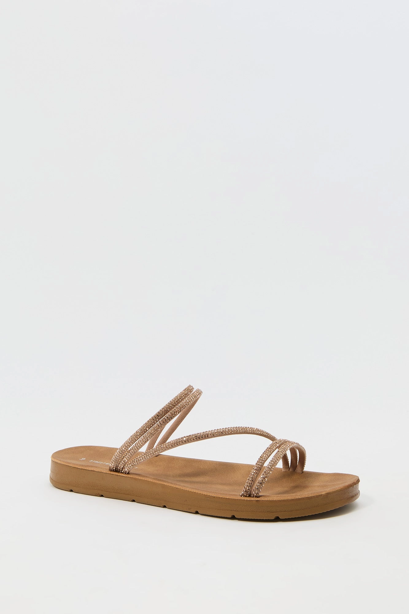 Sandales avec brides et pierres du Rhin
