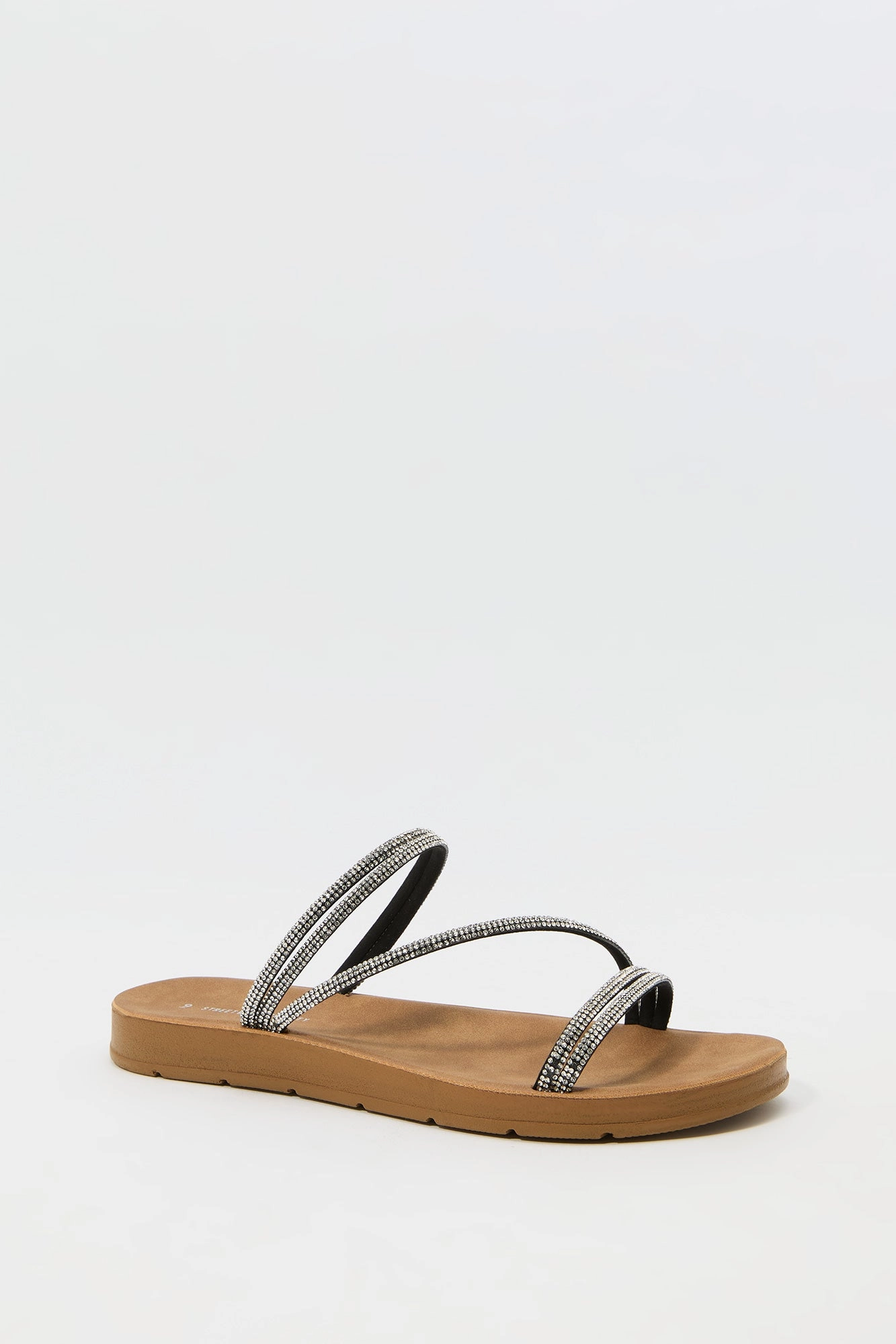 Sandales avec brides et pierres du Rhin