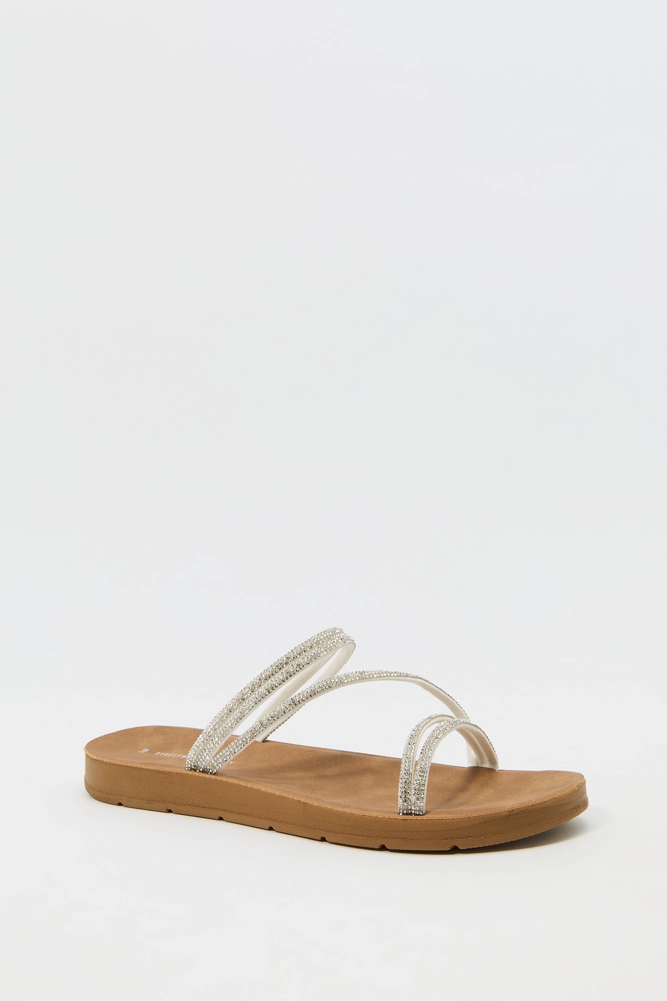 Sandales avec brides et pierres du Rhin