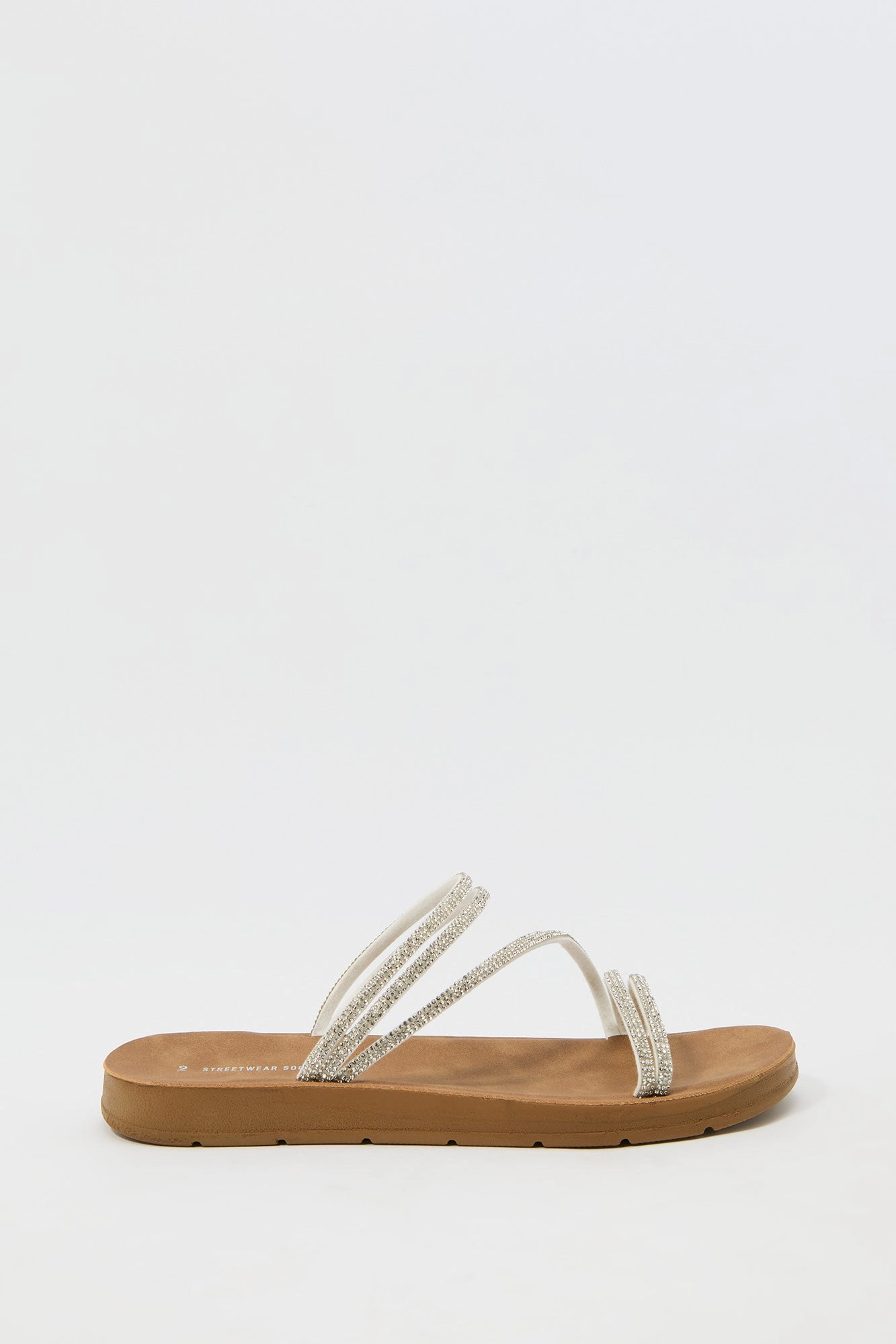 Sandales avec brides et pierres du Rhin