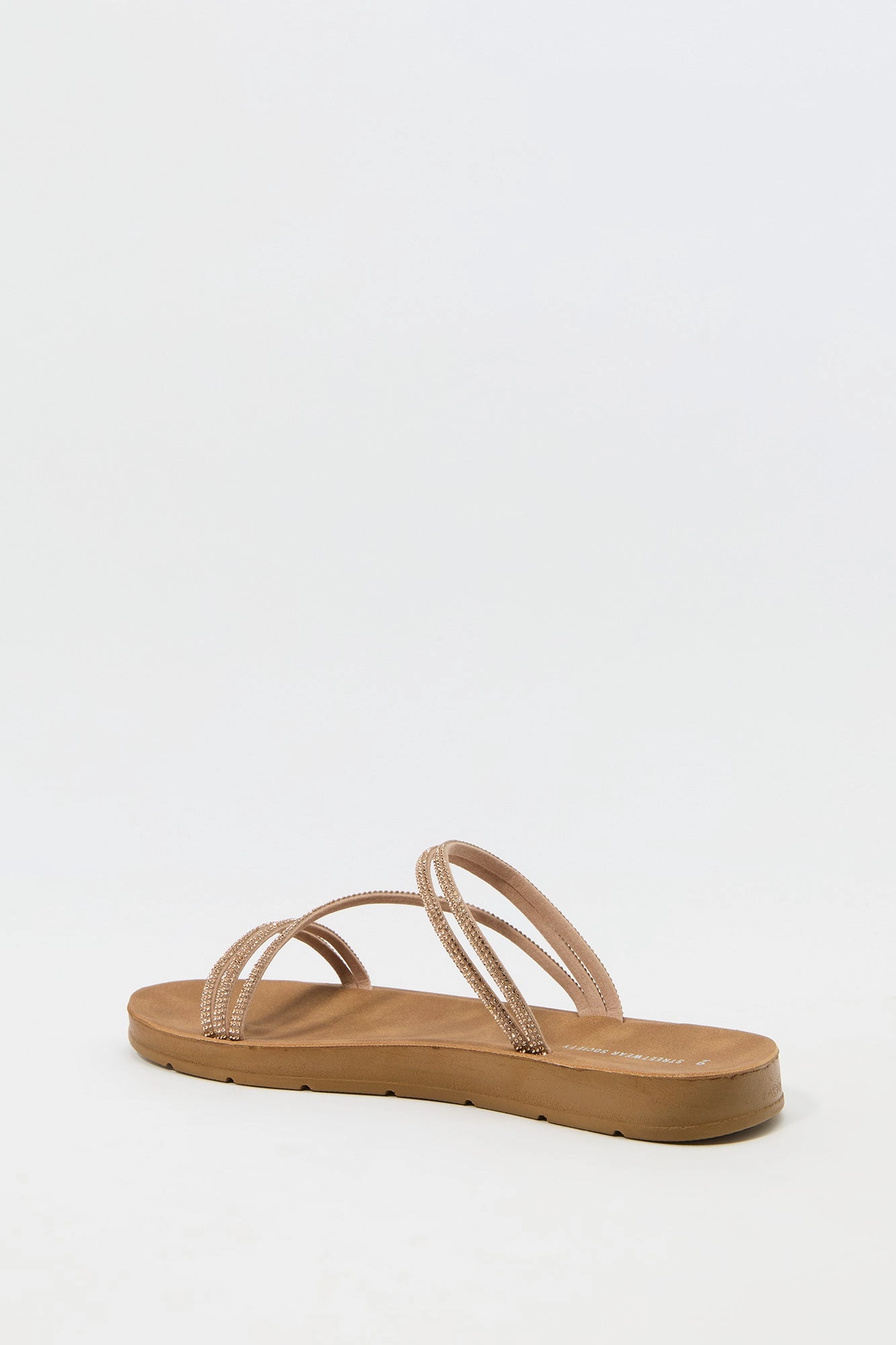 Sandales avec brides et pierres du Rhin