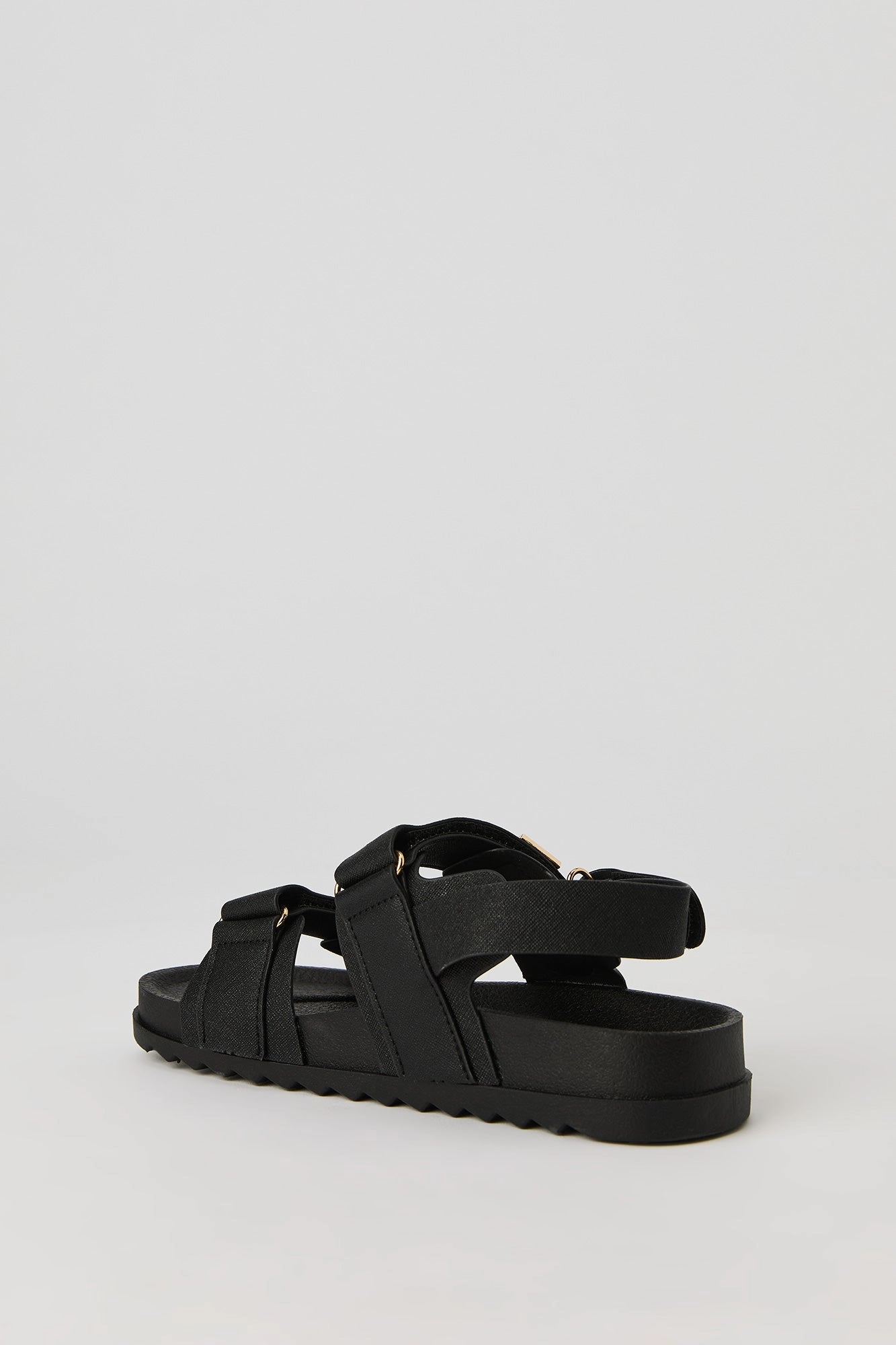 Sandales plateforme avec bandes Velcro pour fille