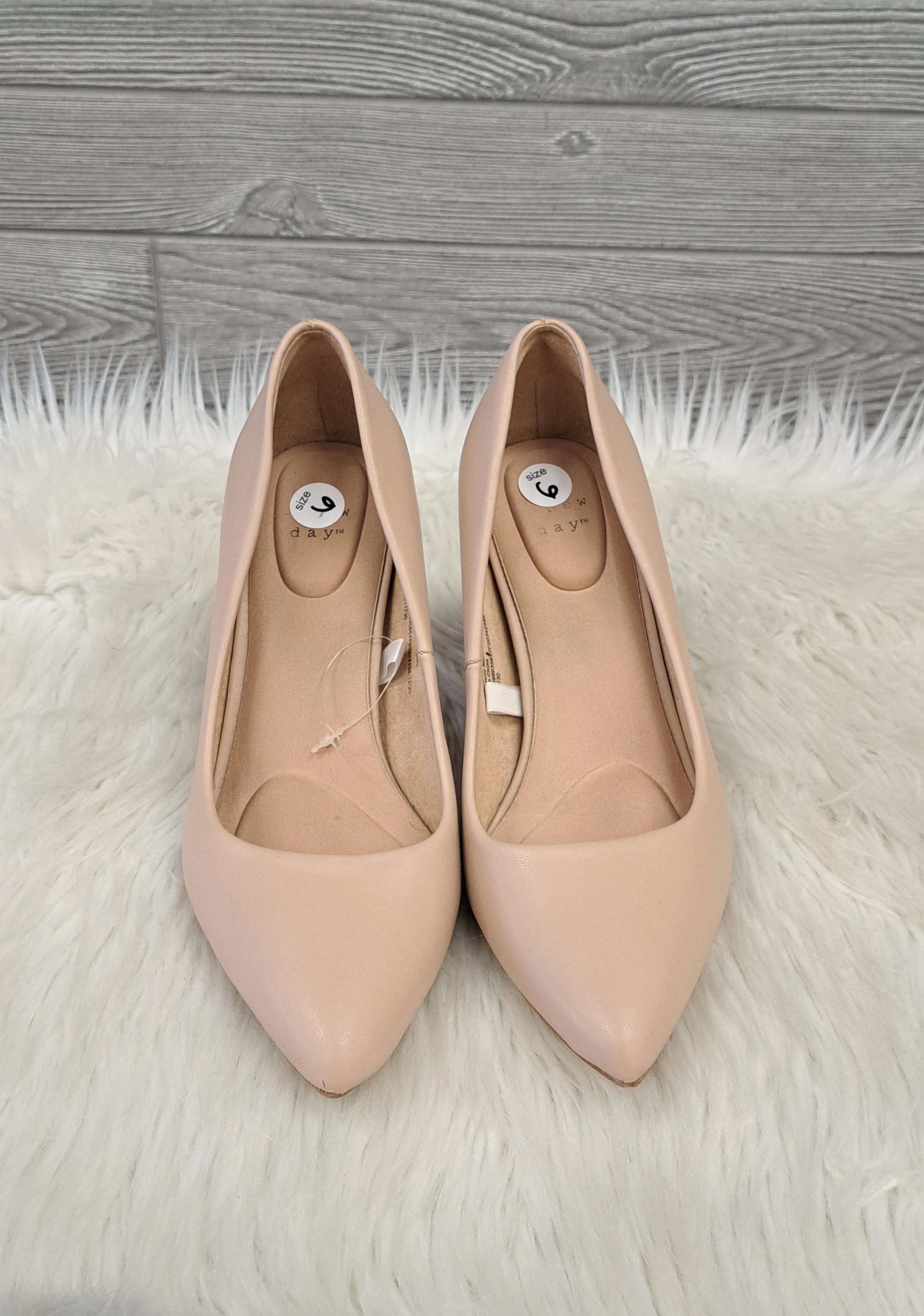 Sandals Heels Stiletto By A New Day In Beige, Size: 6