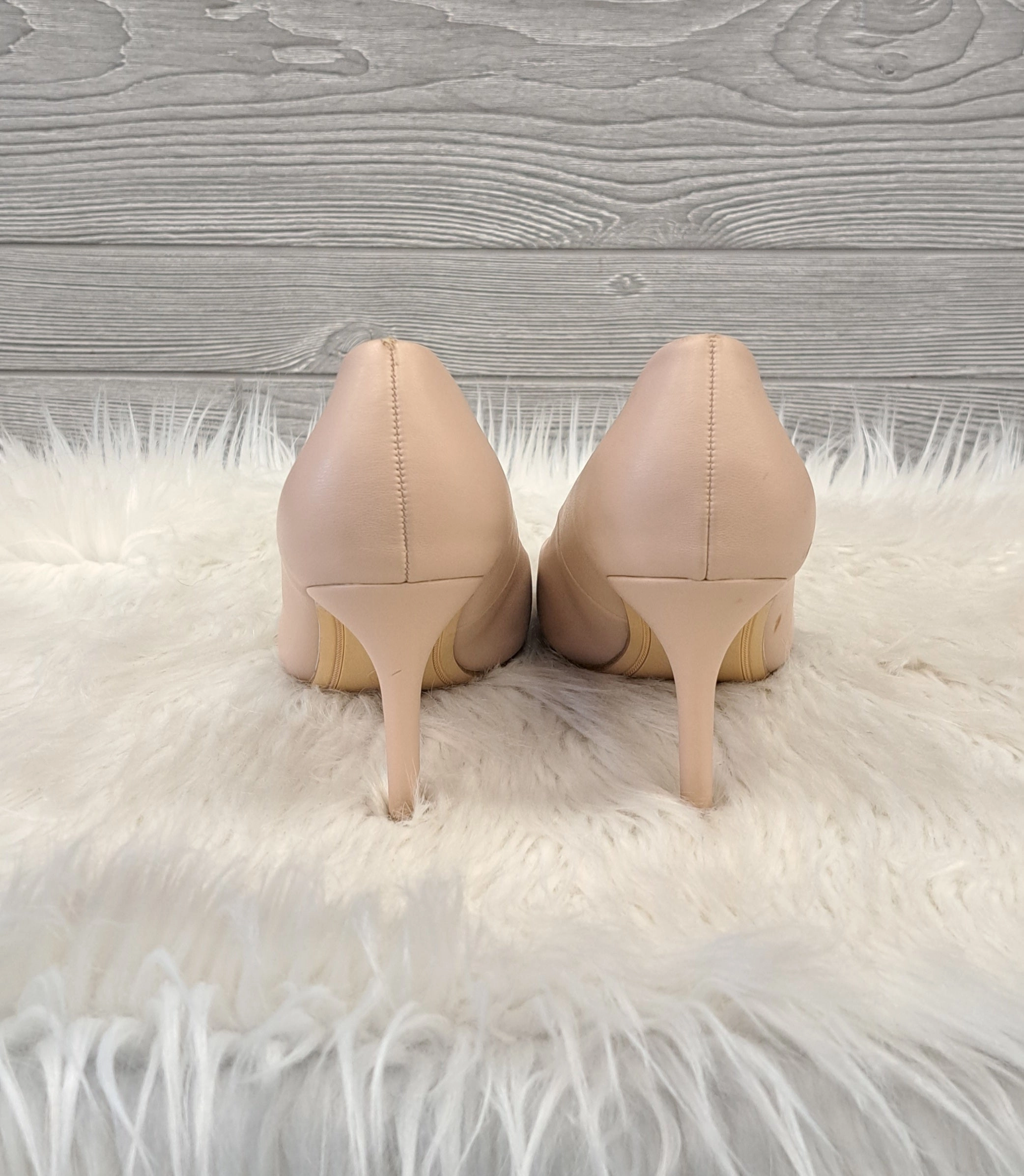 Sandals Heels Stiletto By A New Day In Beige, Size: 6