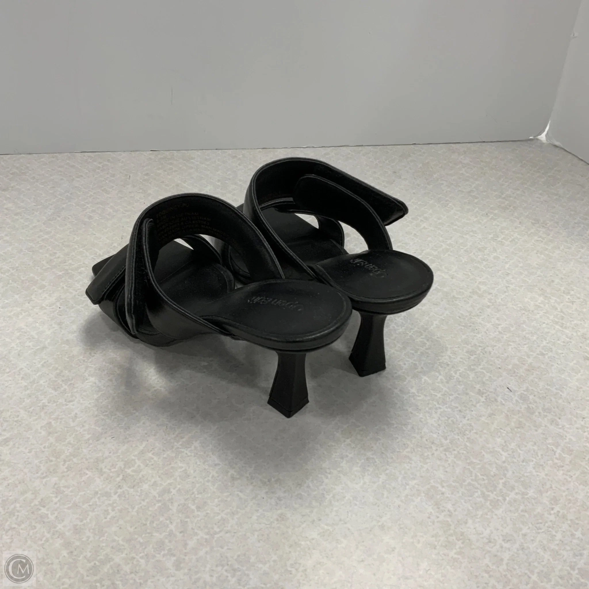 Sandals Heels Stiletto By Open Edit In Black, Size: 6.5