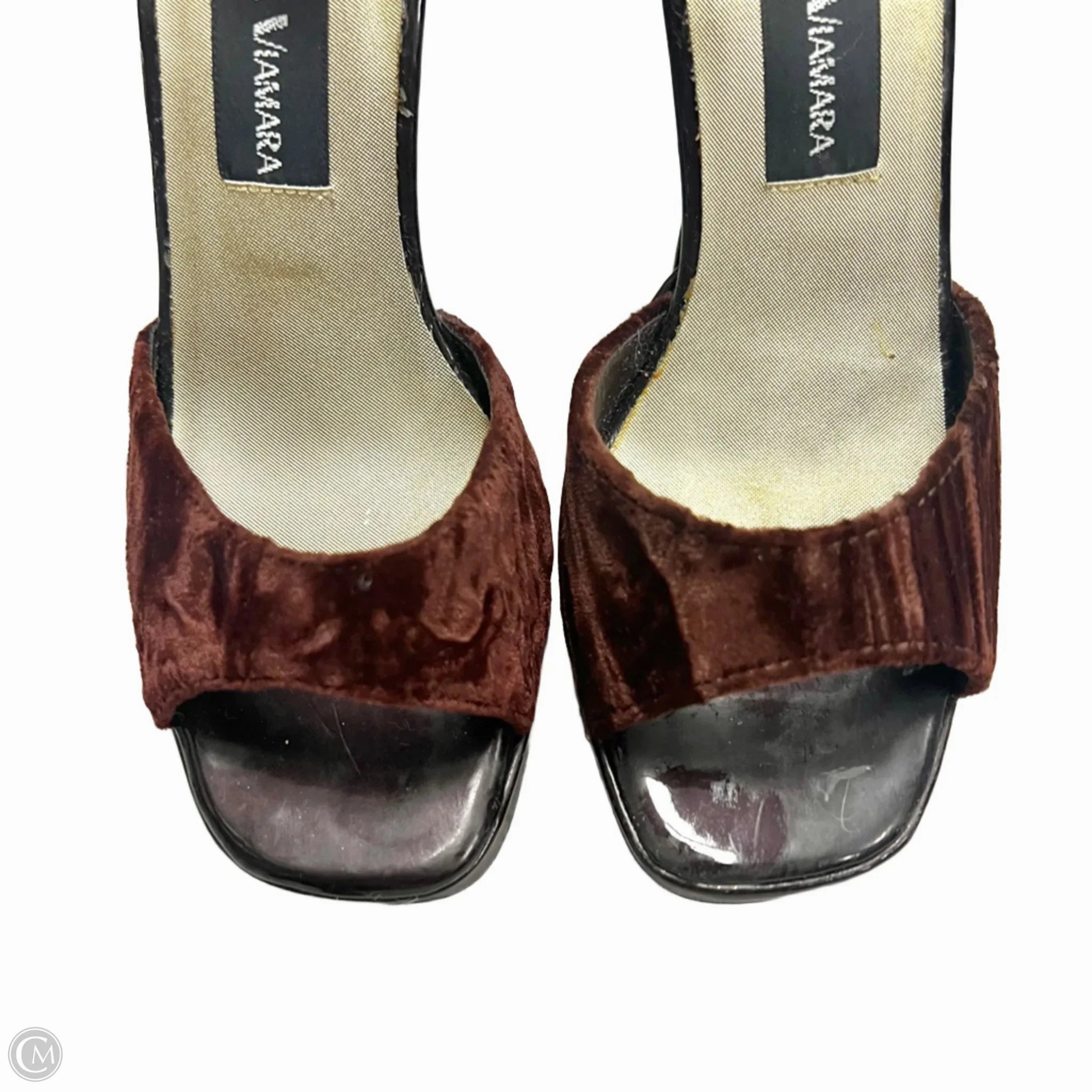 Sandals Heels Stiletto By Varsavia Viamara Size: 5