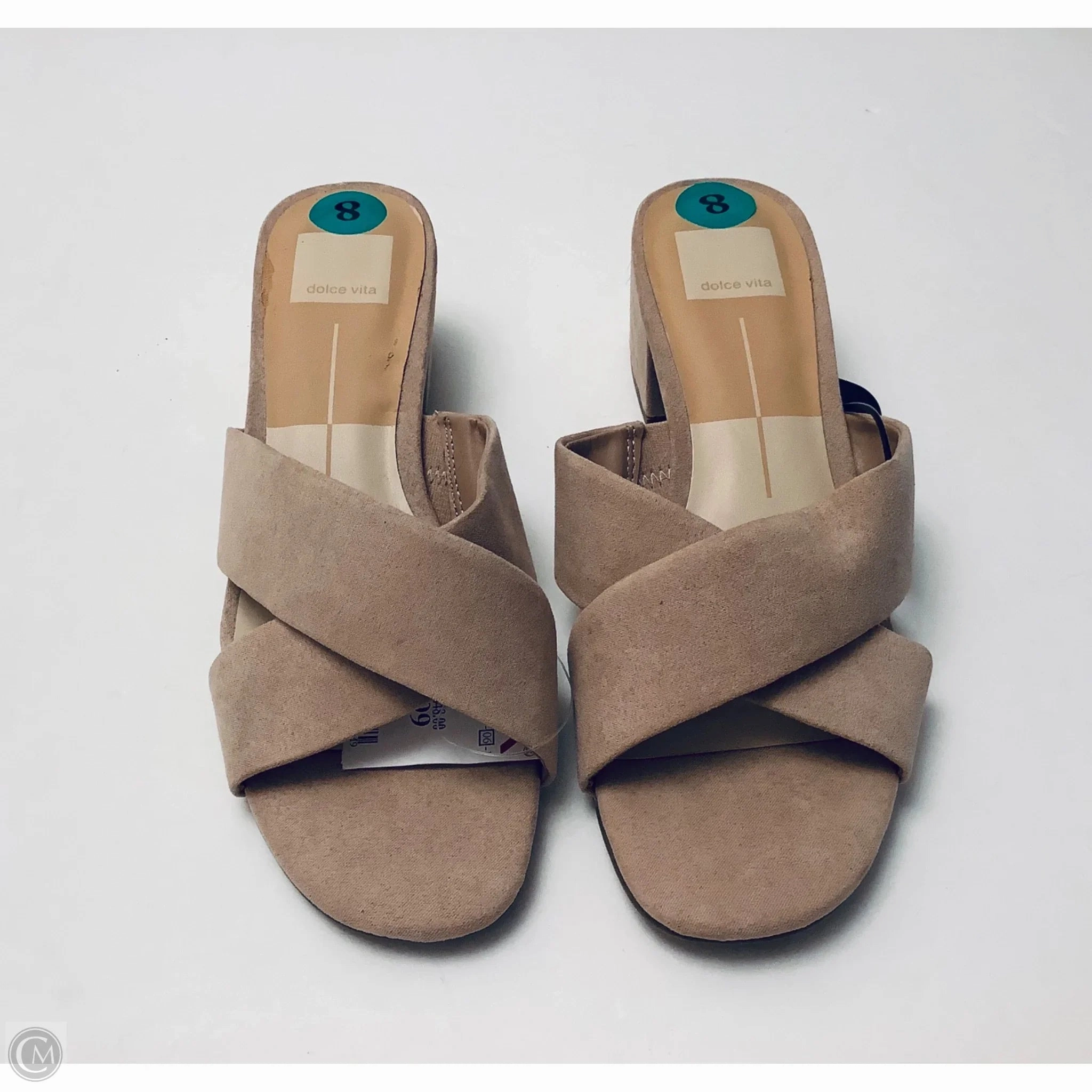 Sandals Heels Wedge By Dolce Vita In Pink, Size: 8