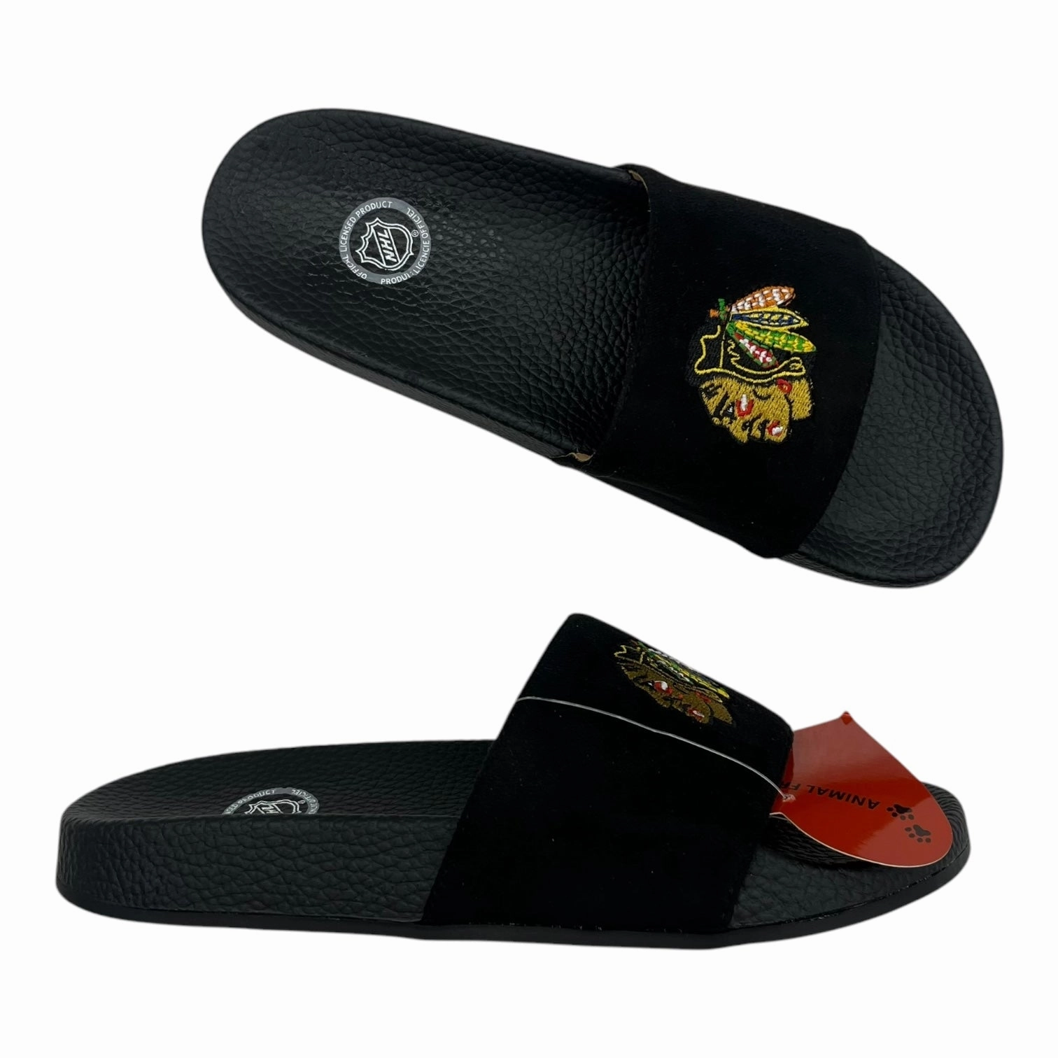 Sandals Sport By Clothes Mentor In Black, Size:7.5