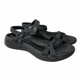 Sandals Sport By Skechers In Black, Size:8