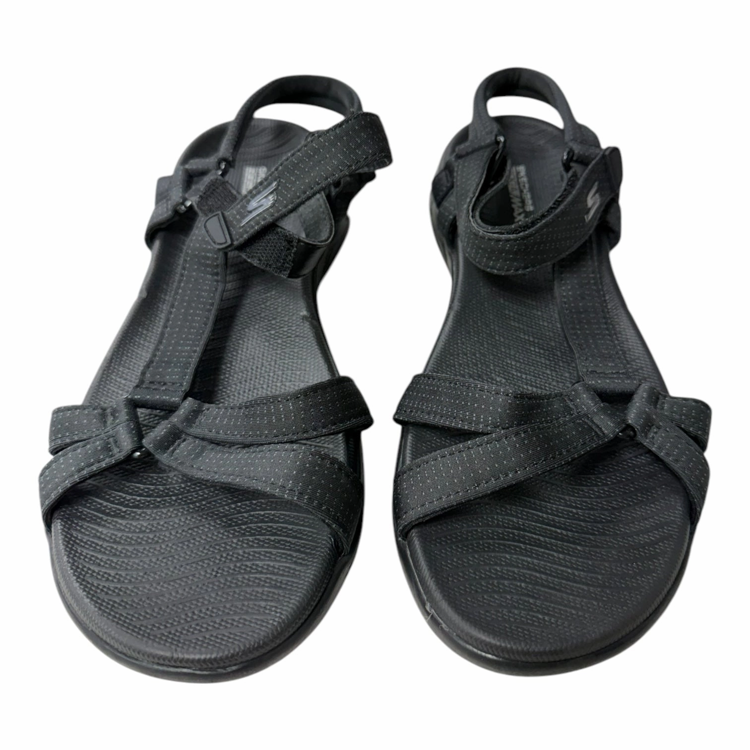 Sandals Sport By Skechers In Black, Size:8