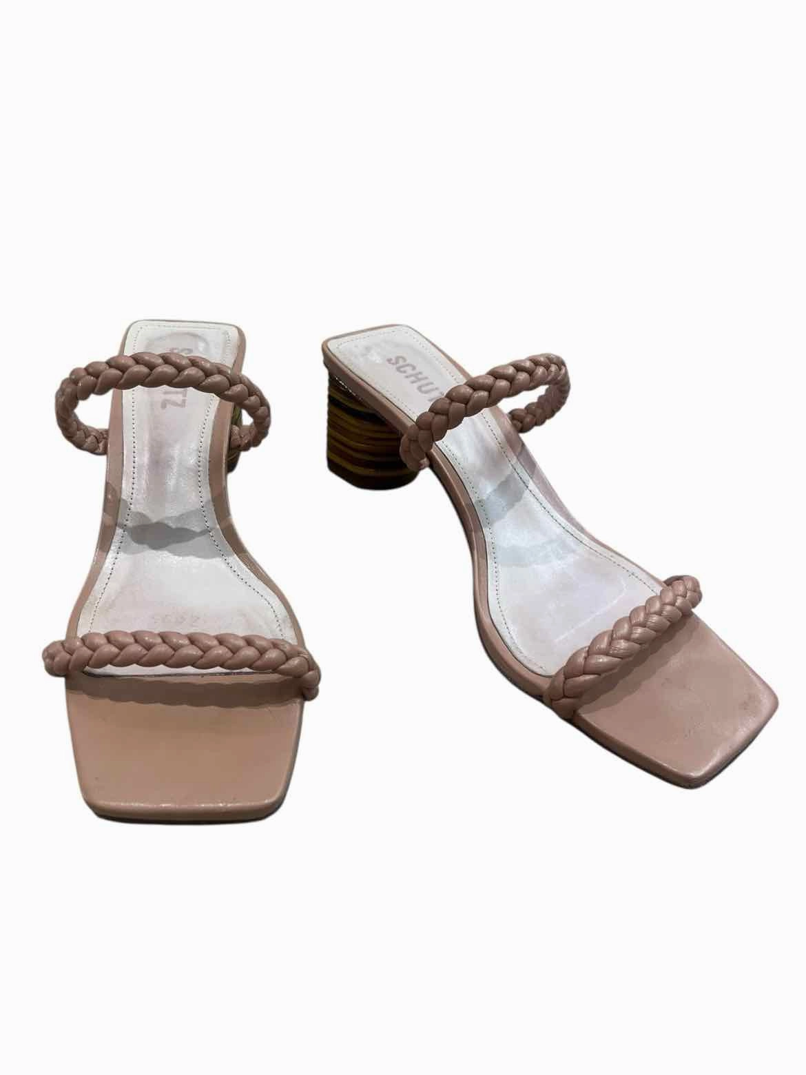 Schutz Tan Size 9 Sandals
