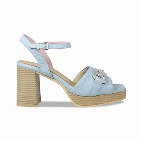 Selma: Pale Blue Leather