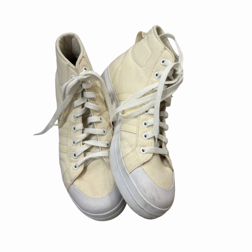 Shoes Athletic By Adidas In Cream, Size:8.5