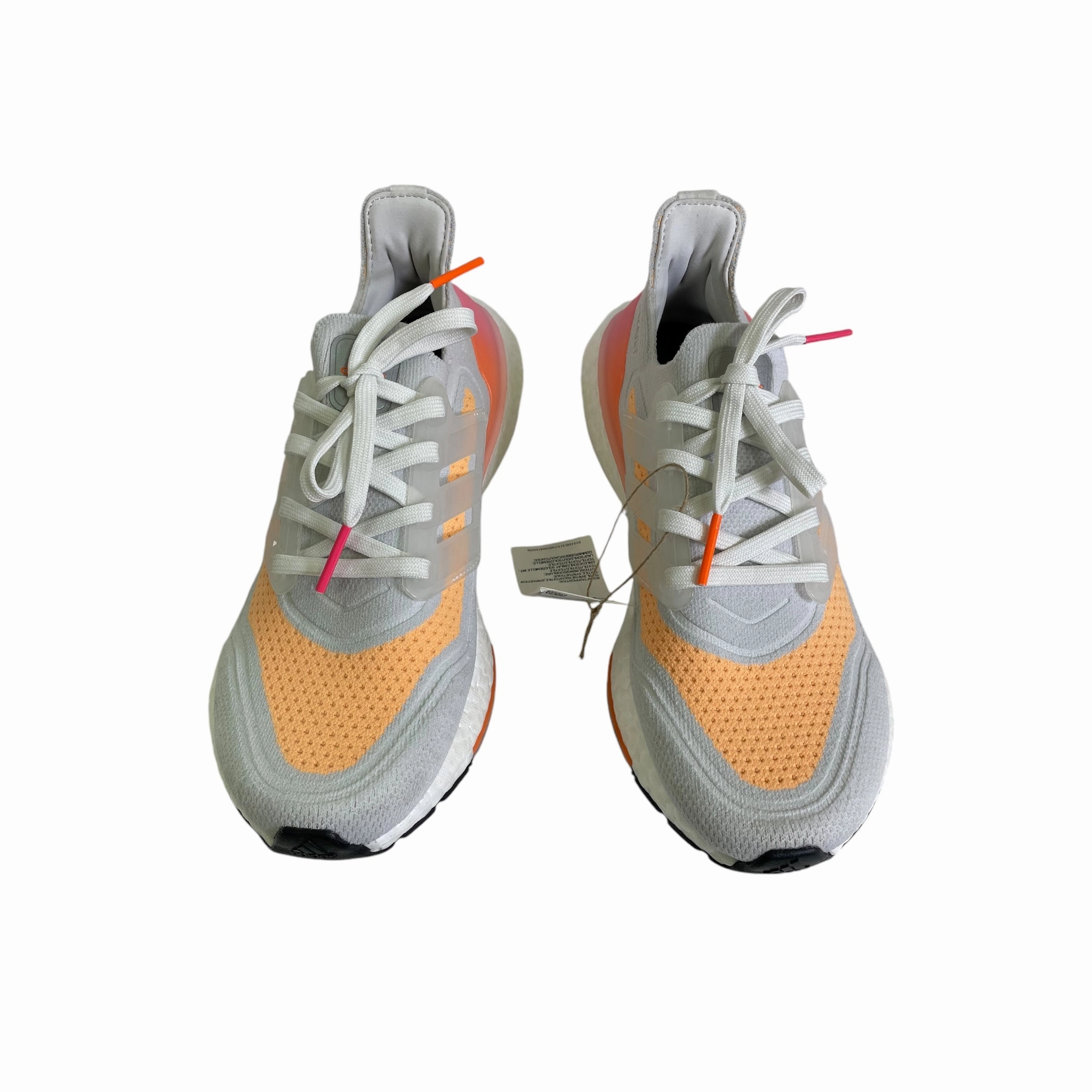 Shoes Athletic By Adidas In Orange & White, Size:6.5