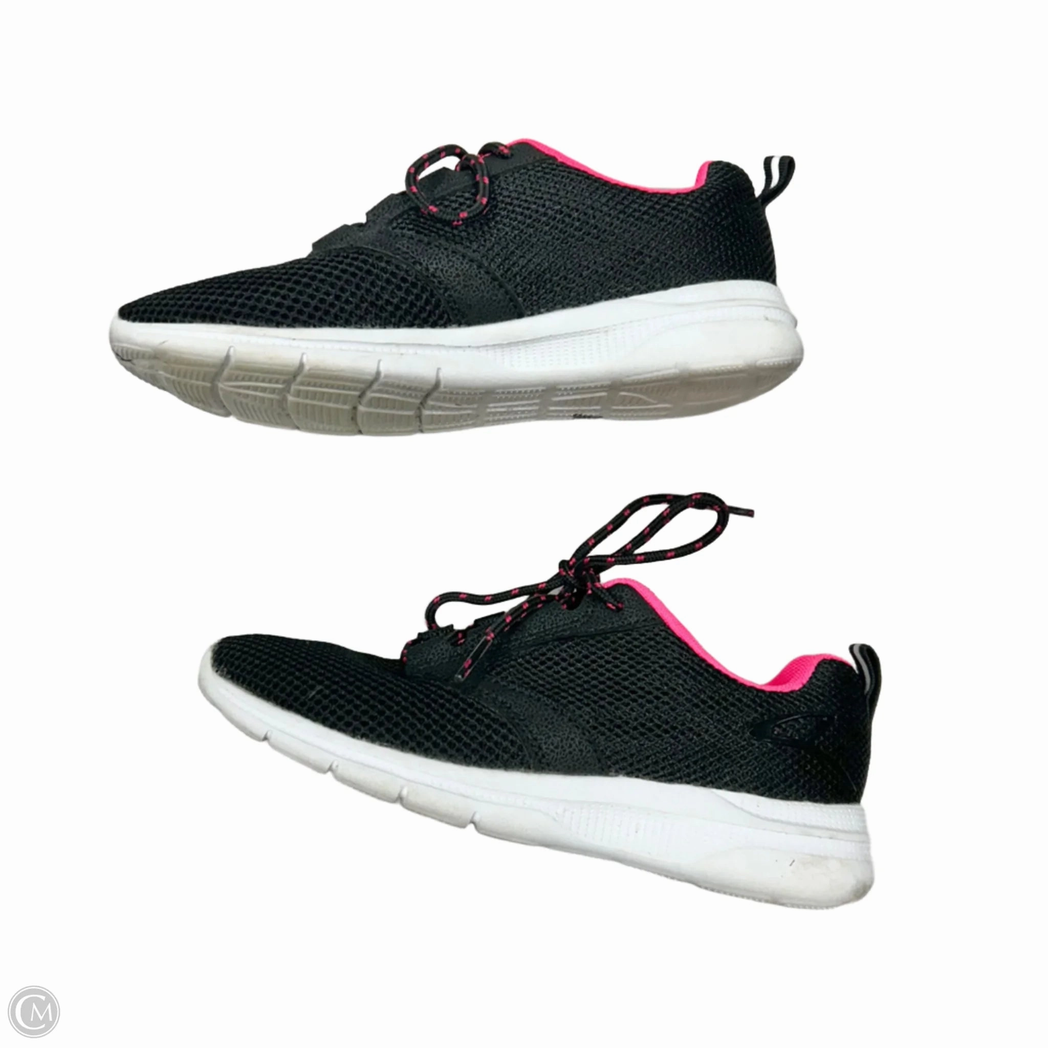 Shoes Athletic By Champion In Black & Pink, Size: 6