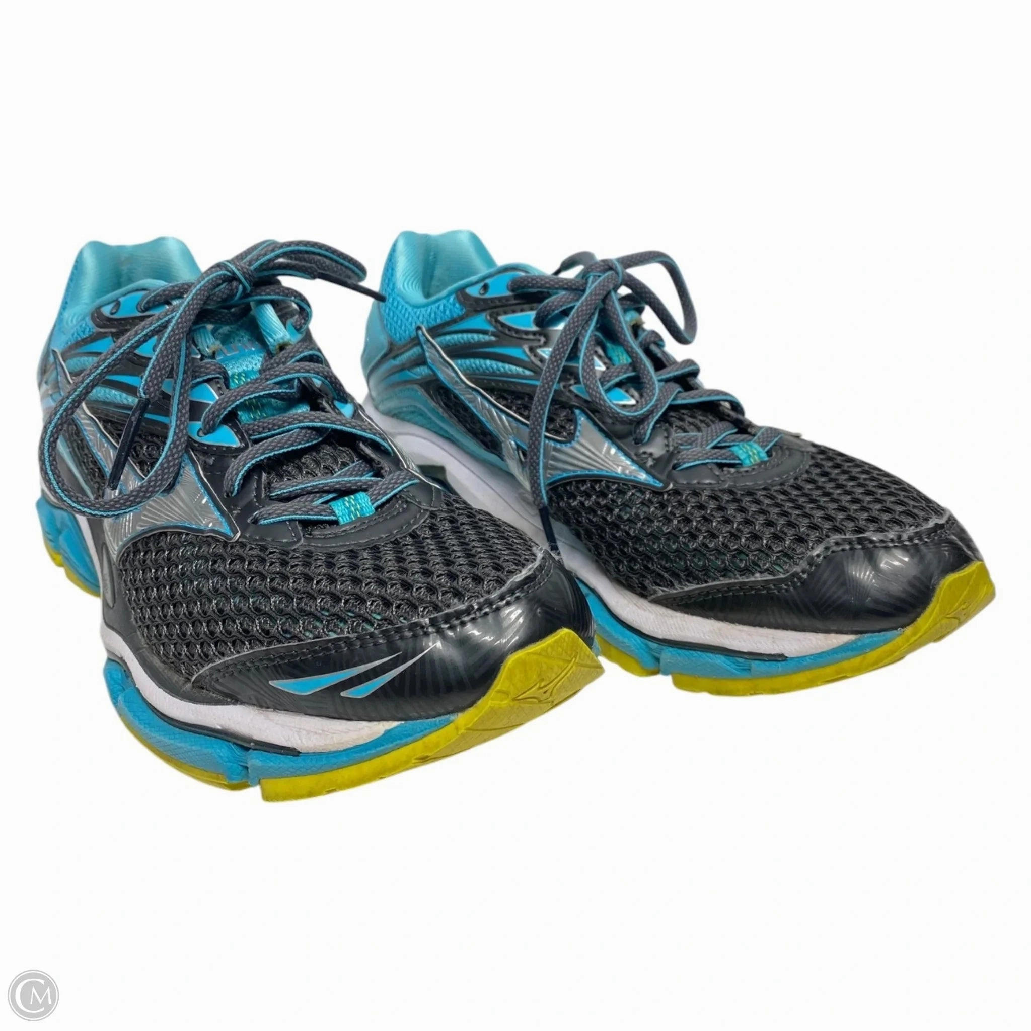 Shoes Athletic By Mizuno In Grey, Size: 8.5
