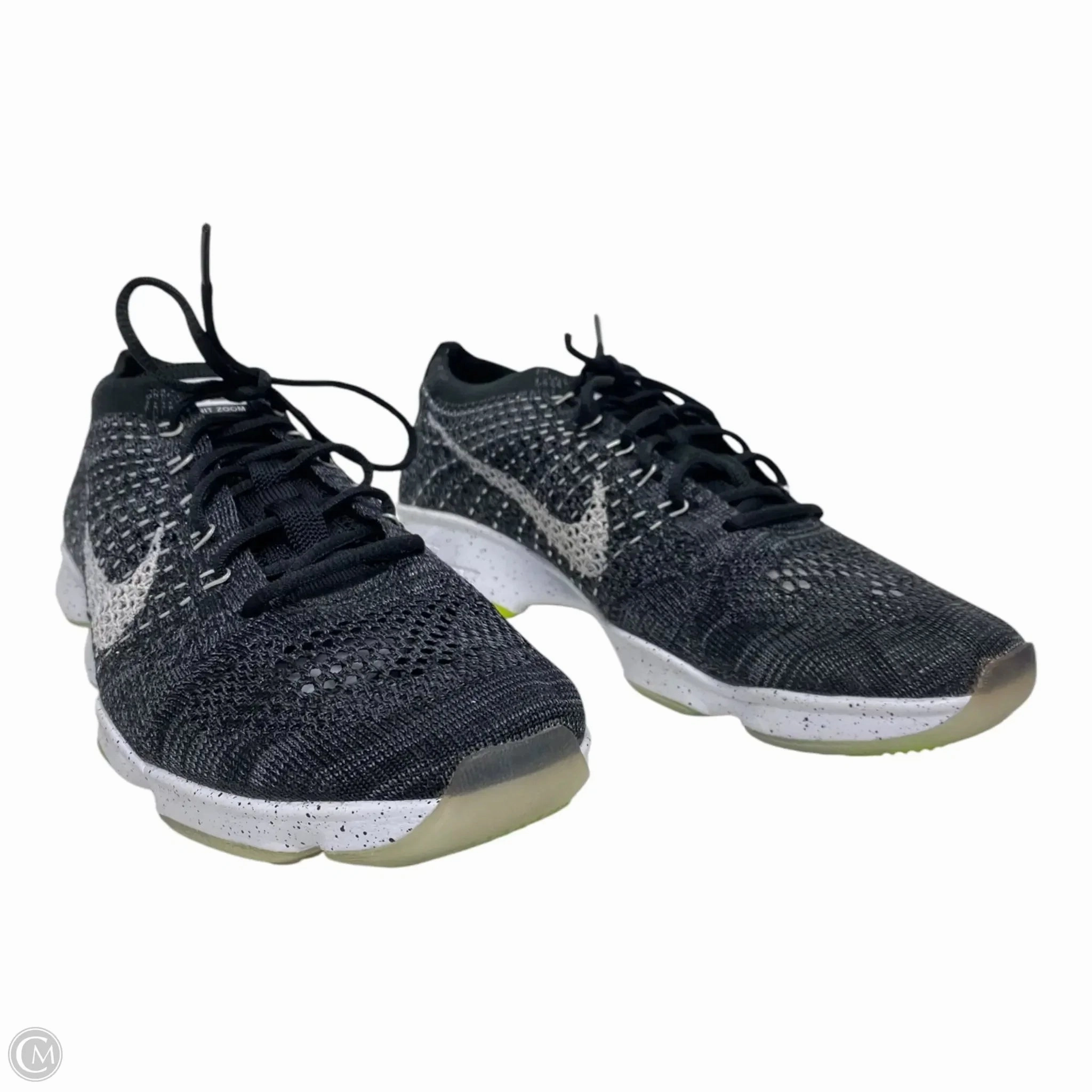 Shoes Athletic By Nike In Black & White, Size: 8.5