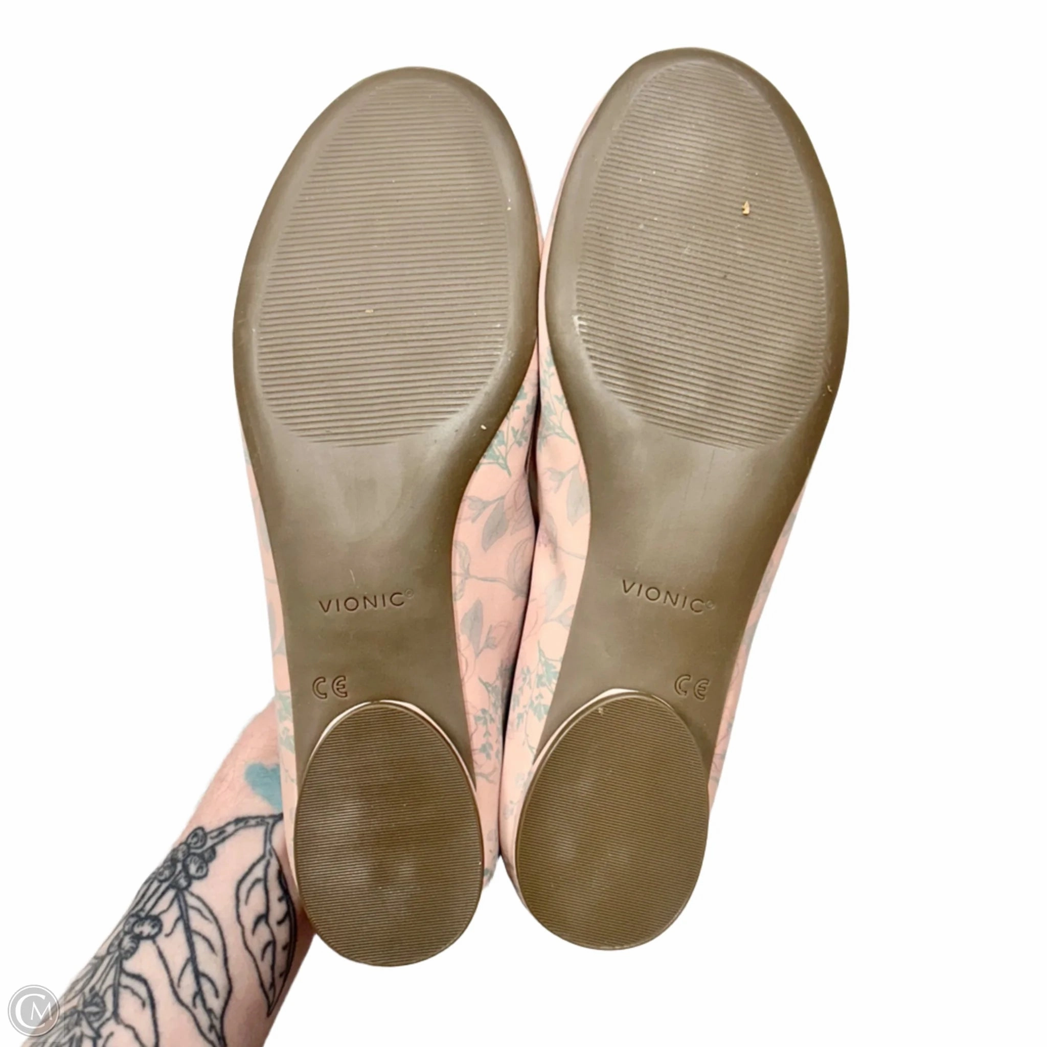 Shoes Flats By Vionic In Pink, Size: 8.5
