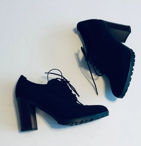 Shoes Heels Block By Tommy Hilfiger In Black, Size: 7.5