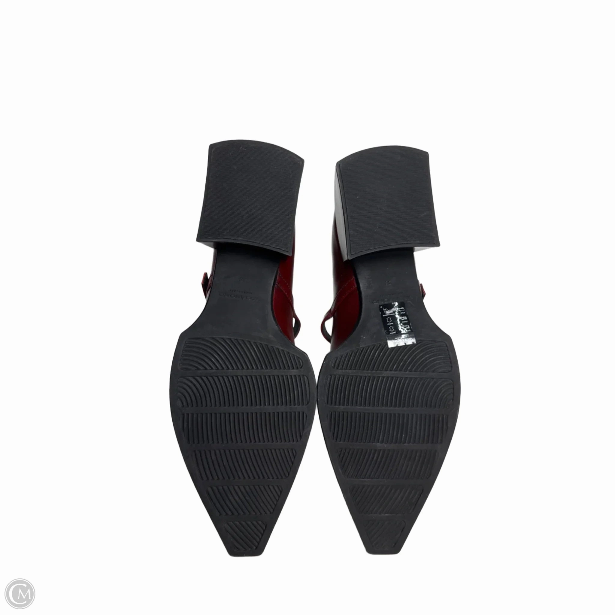 Shoes Heels Block By VAGABOND In Red, Size: 8.5