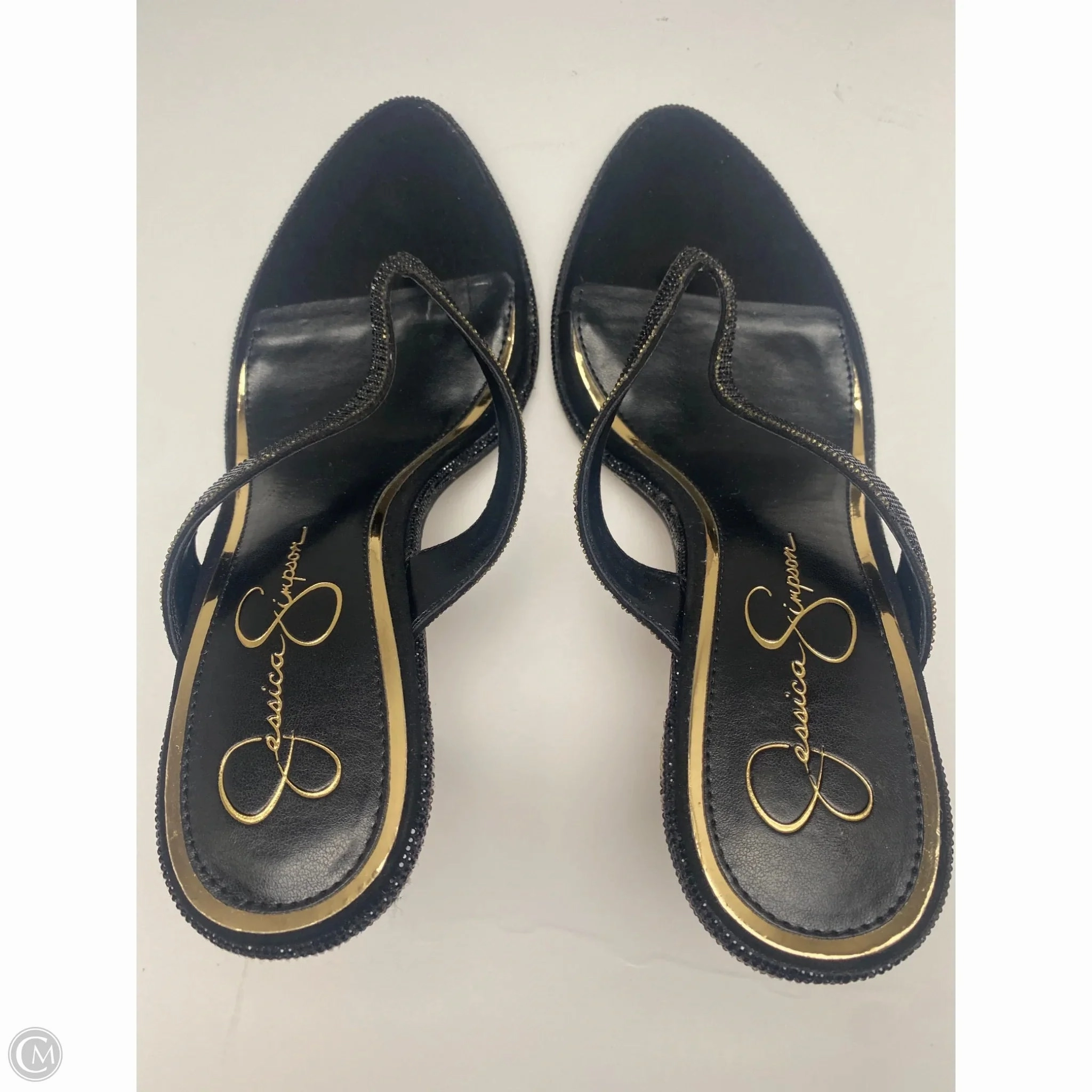 Shoes Heels Stiletto By Jessica Simpson In Black, Size: 9