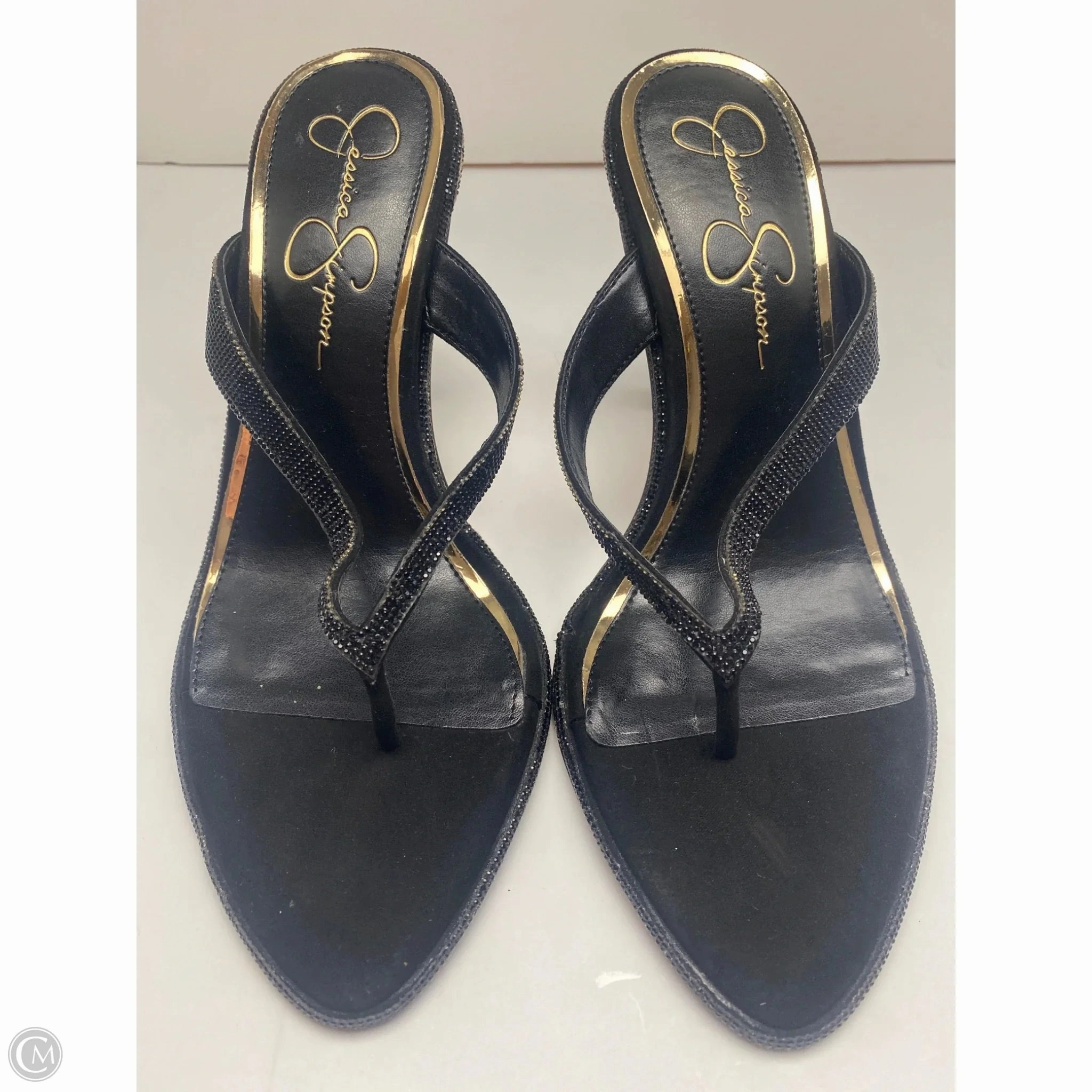 Shoes Heels Stiletto By Jessica Simpson In Black, Size: 9