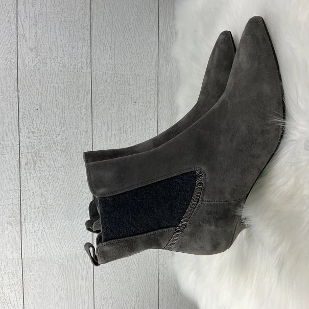 Shoes Heels Stiletto By Vaneli In Grey, Size: 7.5