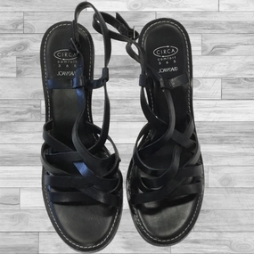 Shoes Heels Wedge By Circa Joan And David In Black, Size: 9