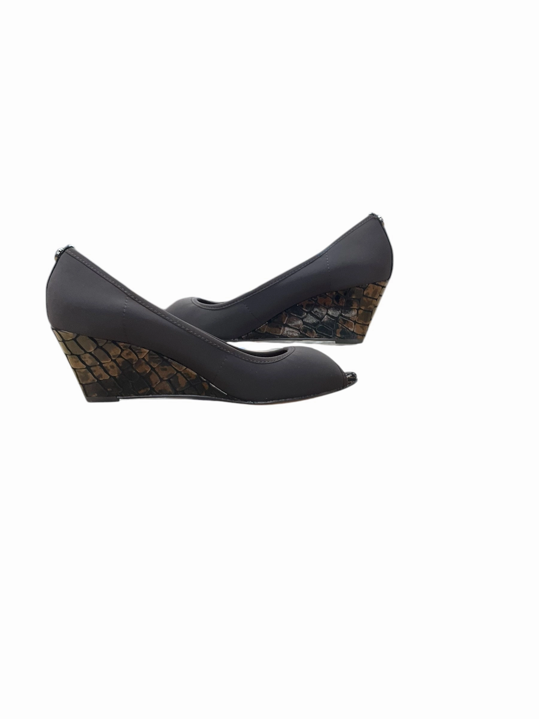 Shoes Heels Wedge By Donald Pliner In Brown, Size: 7