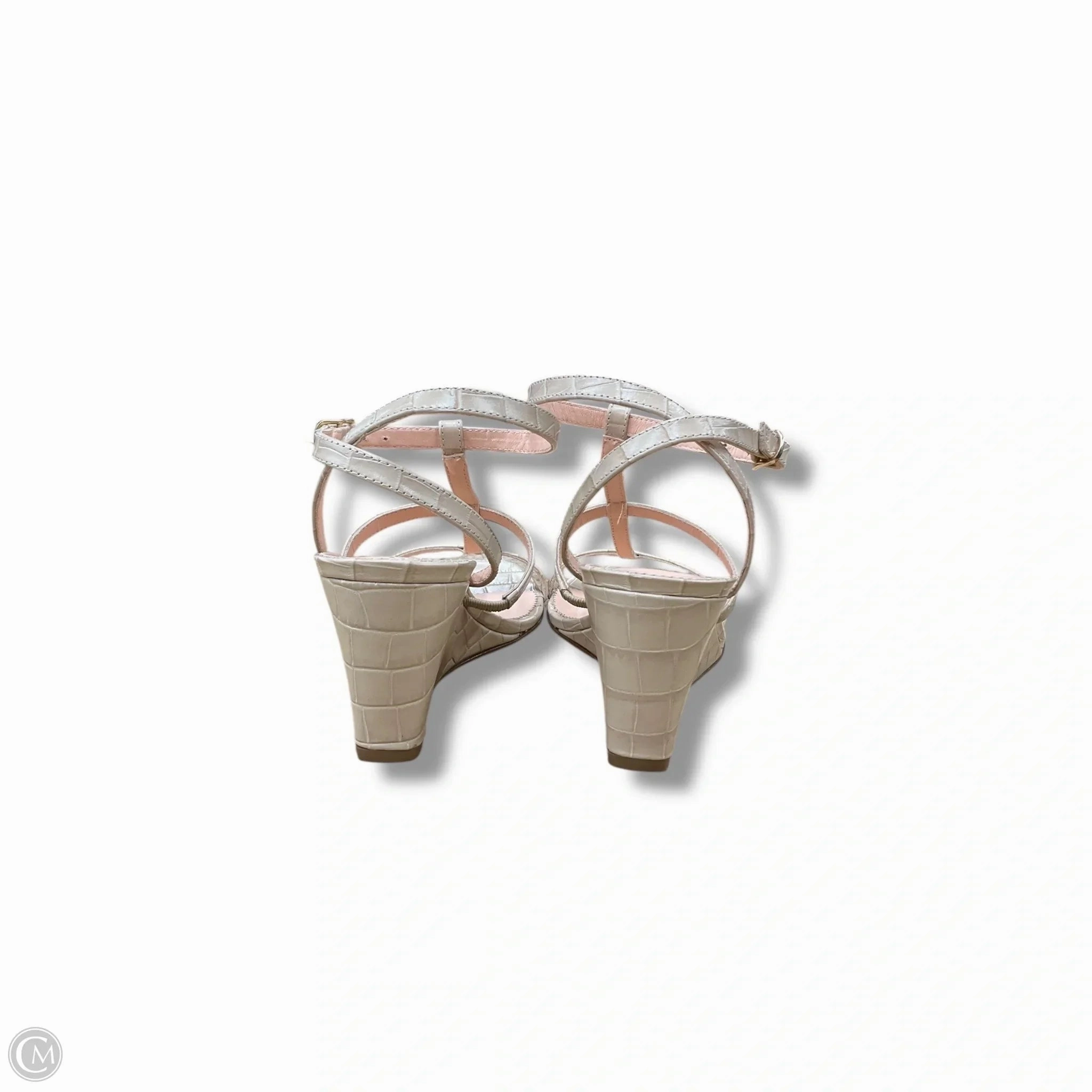 Shoes Heels Wedge By J. Crew In Beige, Size: 7