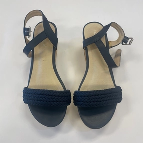 Shoes Heels Wedge By Nautica In Navy, Size: 7.5