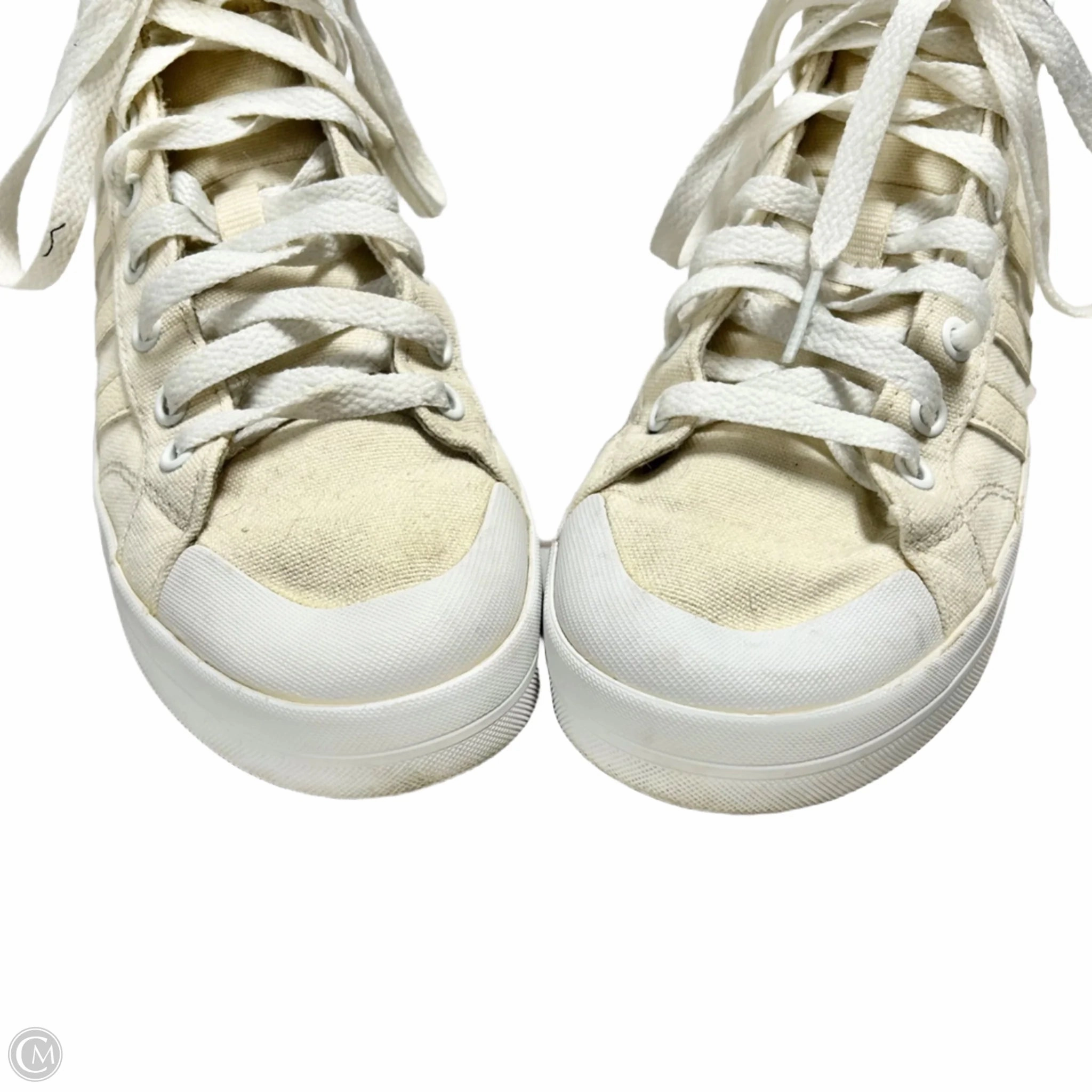 Shoes Sneakers By Adidas In Cream, Size: 6.5